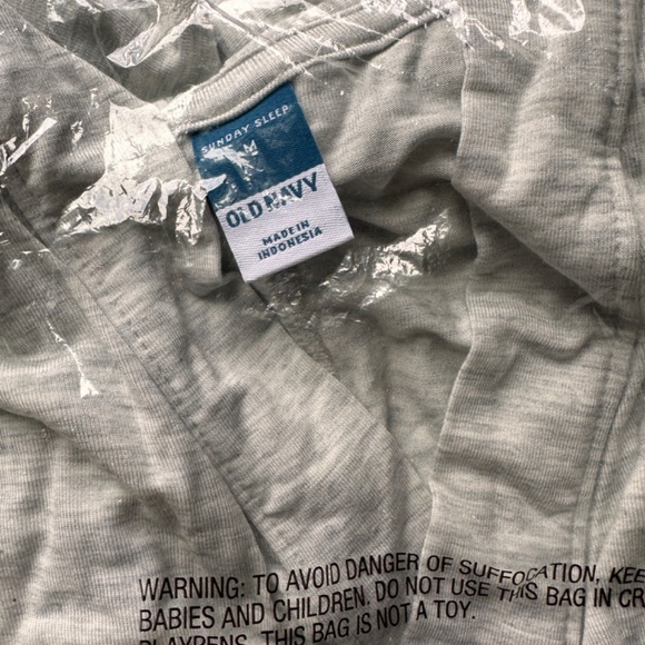 Sold Out Old Navy Sunday Sleep Heathered Rib-Knit Tie-Belt Robe M NEW - Picture 6 of 6